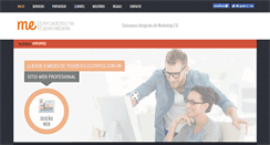 Desktop Screenshot of mercadotecniaespecializada.com